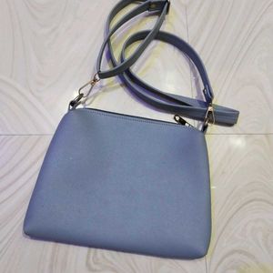 Stylish Gray Crossbody Bag