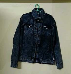 Acid Wash Denim Jacket