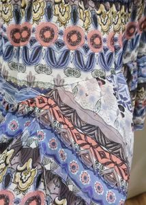 Bohemian Print Mini Dress