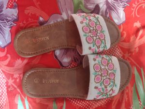 Embroidered Slider