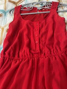 Red Party Wear Dress
