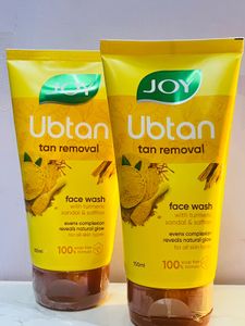2 Joy Ubtan Tan Removal Face Wash