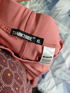 Dusky Pink &amp; Camo Mesh Gym Tights