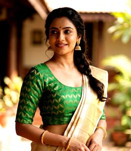 💚 Green Blouse