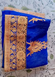 Blue 🔵saree