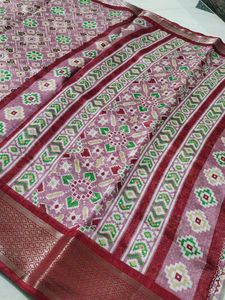 Elegant Pink Floral Saree