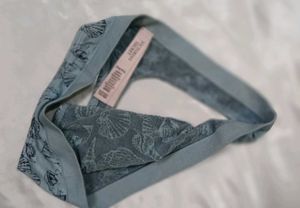 Cute Leaf Print Thong Panty