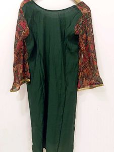 2 piece set Vibrant Geometric Print Kurta