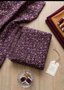 women  Floral Fabric for salwar suit