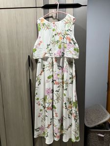 Floral Sleeveless Maxi Dress