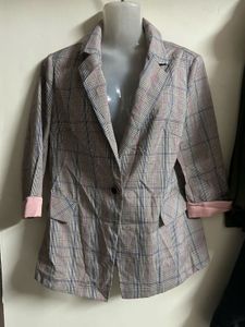 Chic Plaid Blazer