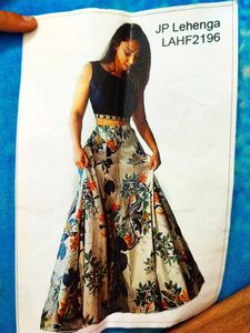 Floral Print Lehanga