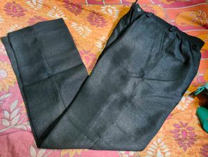 Stylish Black Suit Vest &amp; Pants Set For Kids