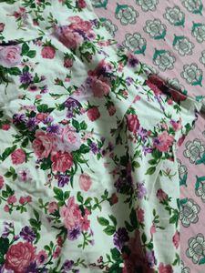 Floral Skirt - Flirty &amp; Fun