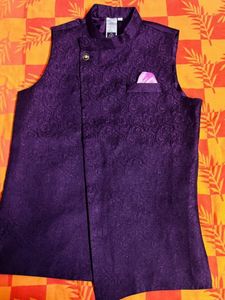 Men's Brocade Nehru Jacket (Half coat)