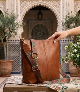 Classic Brown Faux  Tote Bag🥰👜