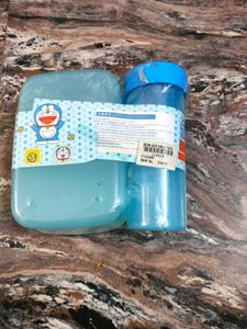 Doraemon Water Bottle &amp; Container Set