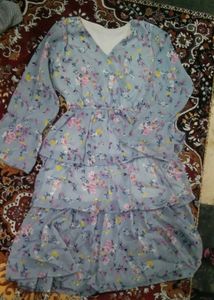 Floral Tiered Dress