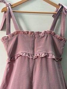 Chic Pink Wide-Leg Jumpsuit