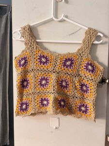 Crochet Square Tank Top