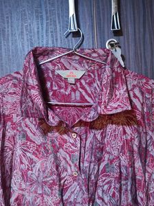 Anouk Printed Kurta Palazzo Set