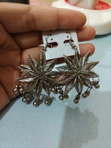 Intricate Star Wire Earrings