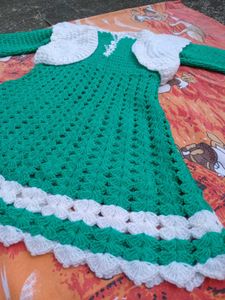 Handmade Crochet Dress with Bolero