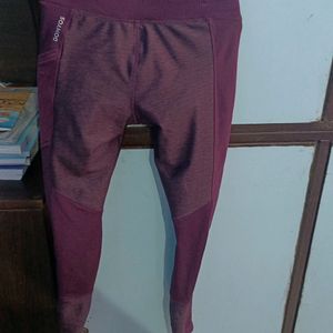 orginal Decathlon Sports pant 28-30size purple colour brand decathlon