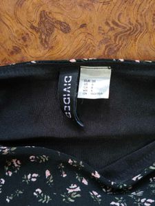 floral short skirt by H&amp;M
