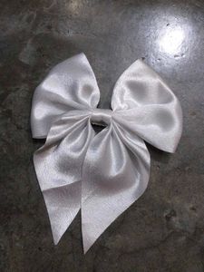Elegant Satin Bow Hair Clips