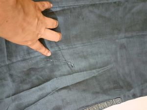 Charcoal colour Kurta with pockets