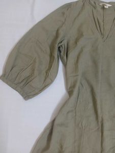H&amp;M Olive Tunic Dress