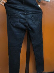 Stylish High-Waisted Black Jeans