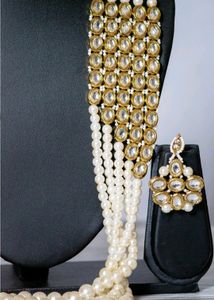 Royal New Muti Layer Kundan Pearl Jewelry Set