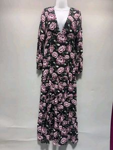 Elegant Floral Maxi Dress