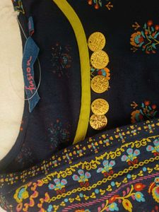 Beautiful Navy Blue Ethnic Kurta Set