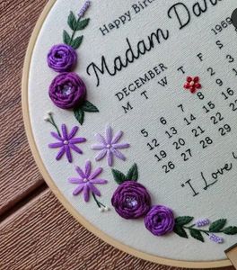 Calendar Themed Birthday Hoop