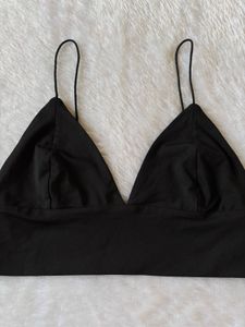 Black Bikini Bralette Topwear