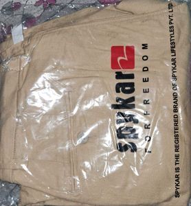 Spykar Men's Biege Pants