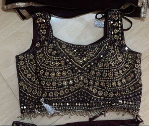 Embroidered Lehenga Choli Set