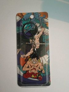 Luffy Metal Keychain