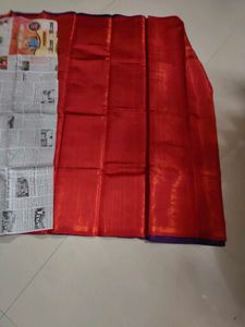 Rich Purple Brocade Saree new with tag fixed price