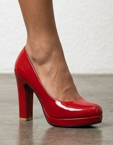 Stunning Red Patent Heels