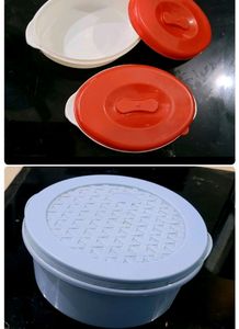 Pack 3 Quality Tiffin Food Storage Container 👝