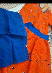 Gujrati style chaniya choli for kids (Garba dress)