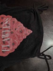 Black Flawless Graphic Tee