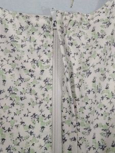 Floral Dress with Cardigan
