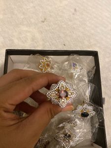 These are brand new Artificial rings.
