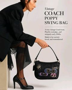 Y2k Coach Poppy Swing Bag