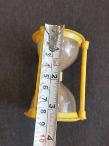 Yellow Hourglass Timer